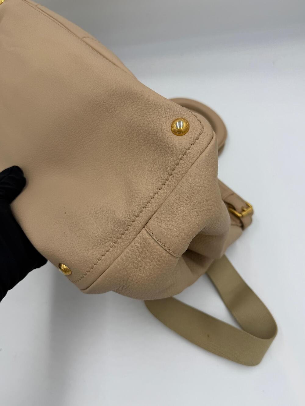 Prada Cervo Frame Satchel - Picture 7 of 14